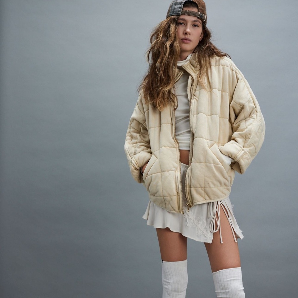 Free People Dolman Quilted jacket